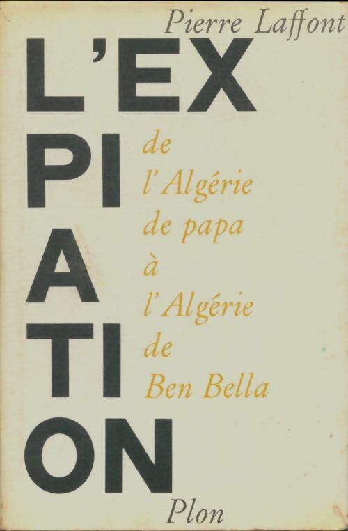 Livrenpoche : L'exiation  - Pierre Laffont - Livre
