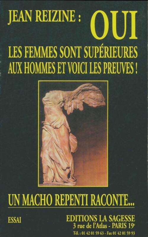 Livrenpoche : Oui les femmes sont supérieures au x hommes et voici les preuves - Jean Reizine - Livre