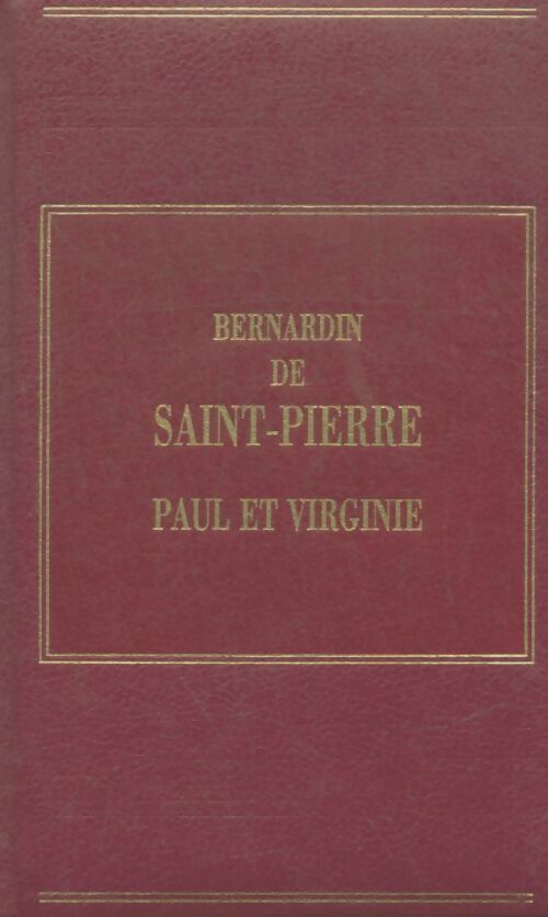 Livrenpoche : Paul et Virginie - Bernardin De Saint-Pierre - Livre