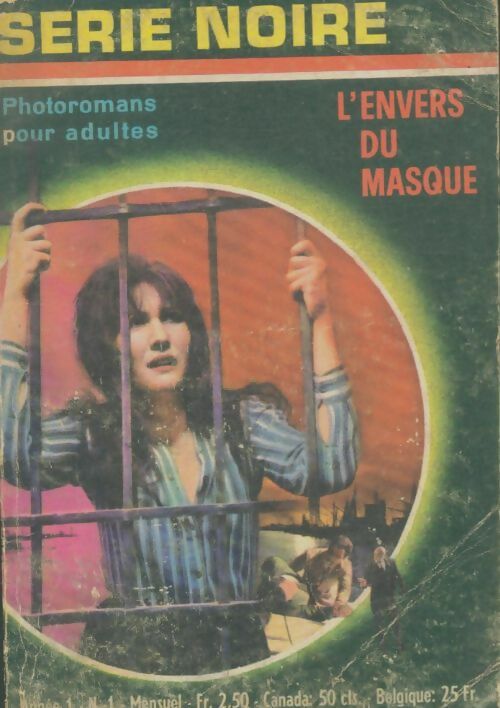 Livrenpoche : Série noire n°1 : L'envers du masque - Collectif - Livre