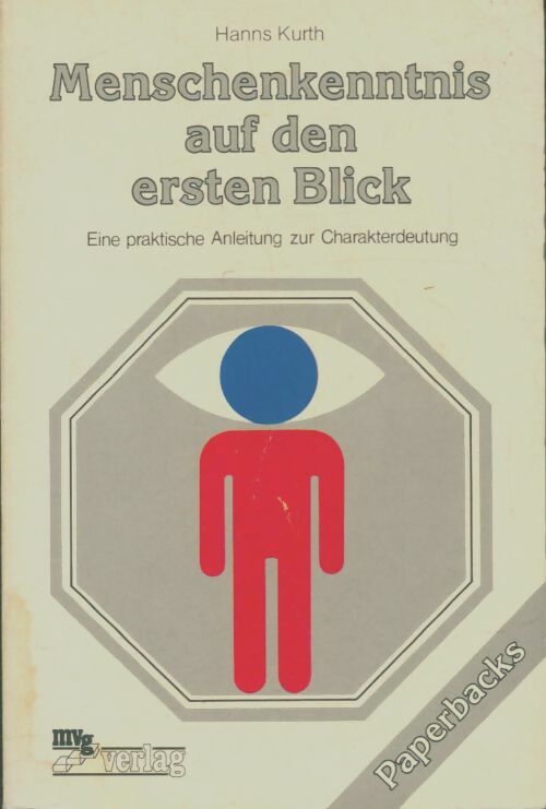 Livrenpoche : Menschenkenntnis auf den ersten blick - Hanns Kurth - Livre