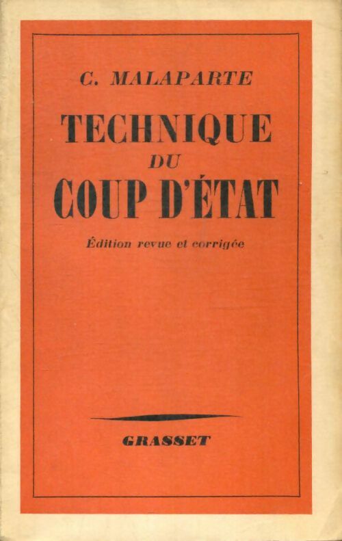 Livrenpoche : Technique du coup d'État - Curzio Malaparte - Livre