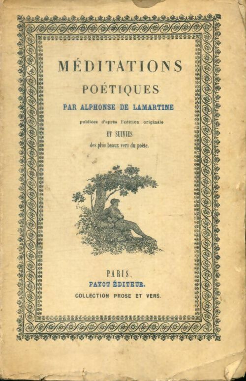 Livrenpoche : Méditations poétiques - Alphonse De Lamartine - Livre