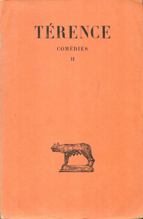Livrenpoche : Comédies tome ii - Terence - Livre