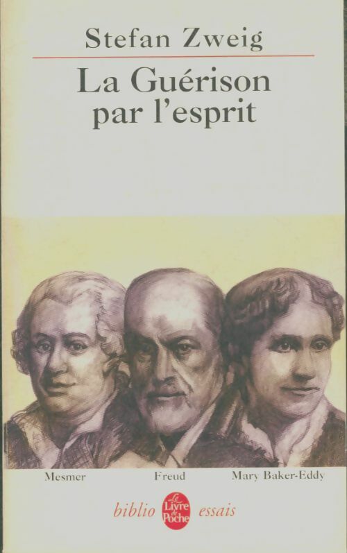 Livrenpoche : La guérison par l'esprit - Stefan Zweig - Livre