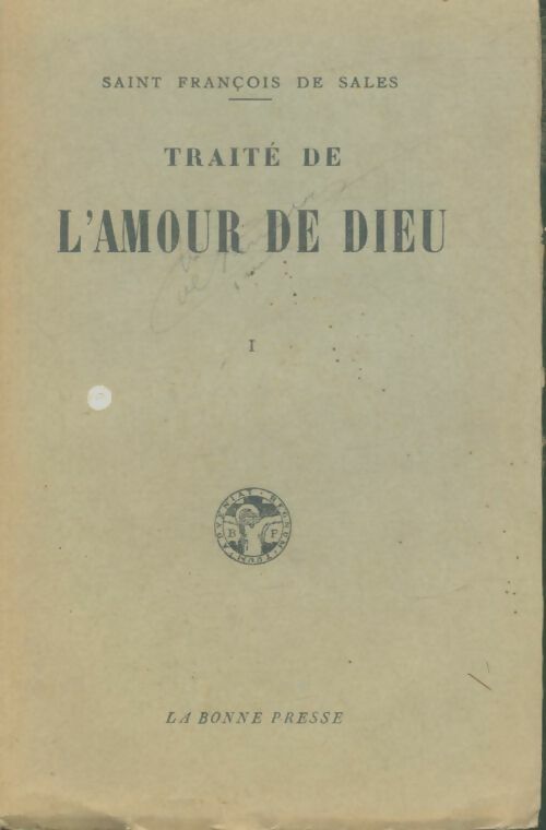 Livrenpoche : Traité de l'amour de Dieu - Saint François De Sales - Livre
