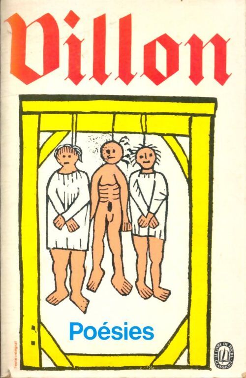 Livrenpoche : Poésies - François Villon - Livre