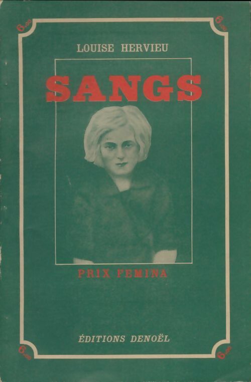 Livrenpoche : Sangs - Louise Hervieu - Livre