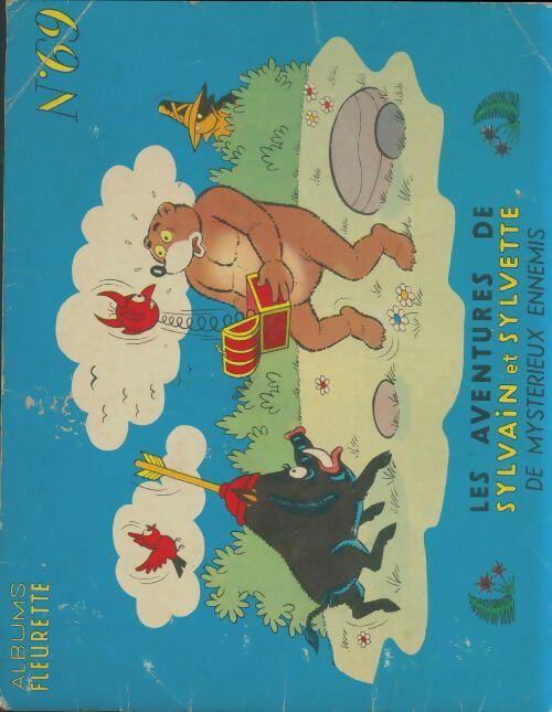Livrenpoche : Les aventures de Sylvain et Sylvette n°69 : De mystérieux ennemis - Collectif - Livre