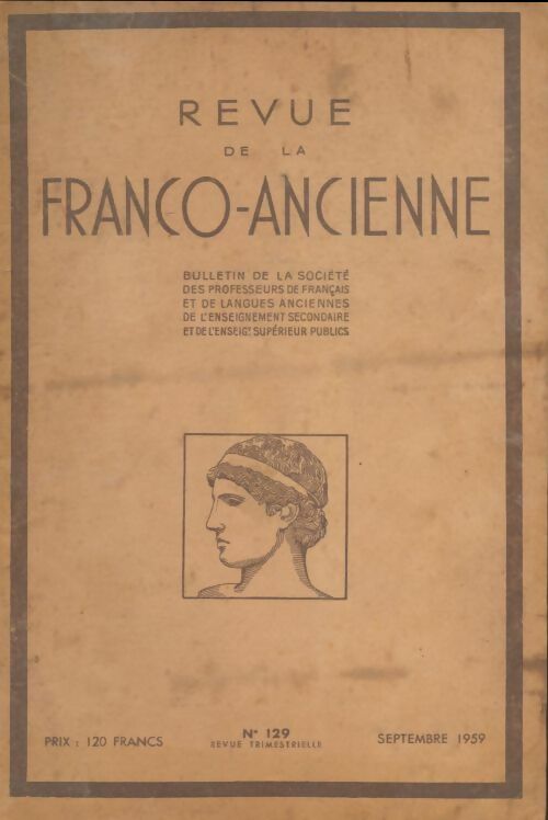 Livrenpoche : Revue de la franco-ancienne n°129 - Collectif - Livre