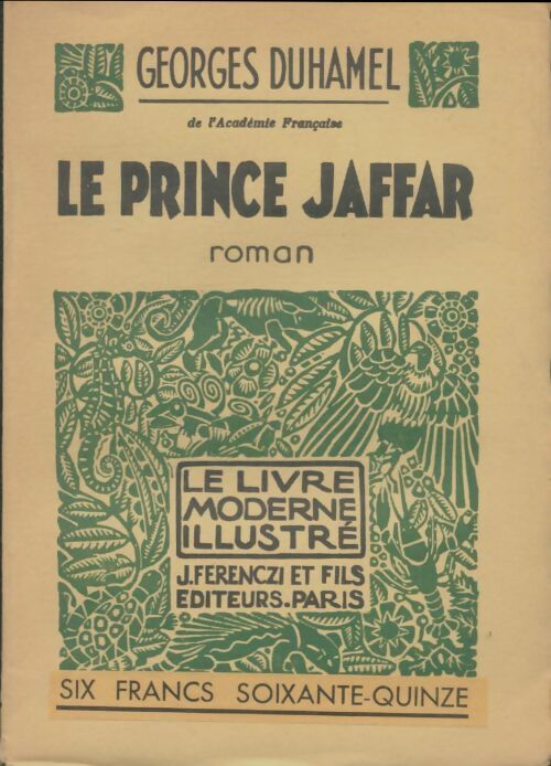 Livrenpoche : Le prince Jaffar - Georges Duhamel - Livre