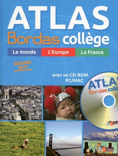 Livrenpoche : Atlas Bordas collège - Michel Mouton-Barrère - Livre