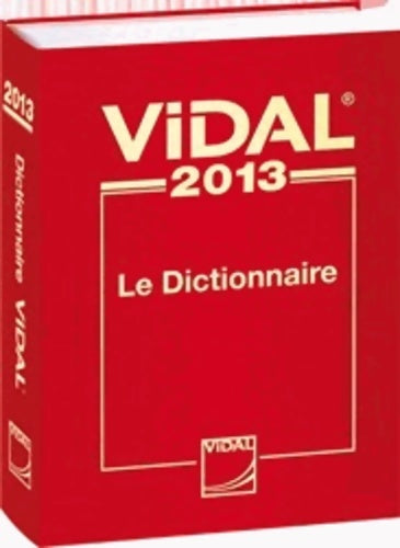 Livrenpoche : Vidal : Le dictionnaire - Collectif - Livre