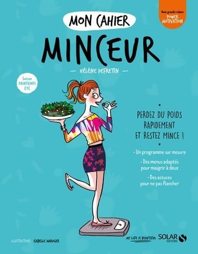 Livrenpoche : Mon cahier minceur printemps-été - Hélène Defretin - Livre