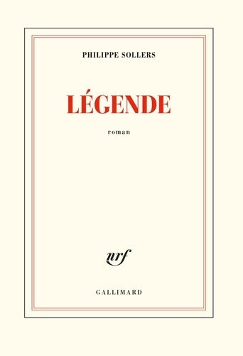 Livrenpoche : Légende - Philippe Sollers - Livre