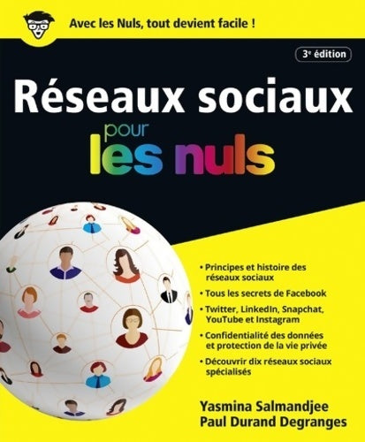 Livrenpoche : Les réseaux sociaux pour les Nuls grand format 3e édition - Yasmina Salmandjee - Livre