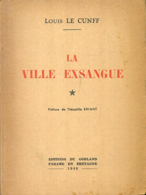 Livrenpoche : La ville exsangue - Louis Le Cunff - Livre