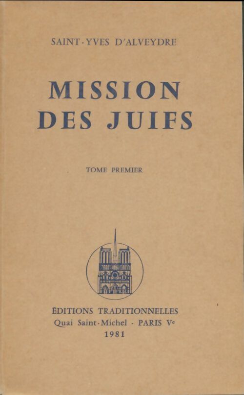 Livrenpoche : Mission des juifs Tome II - Saint-Yves D'Alveydre - Livre
