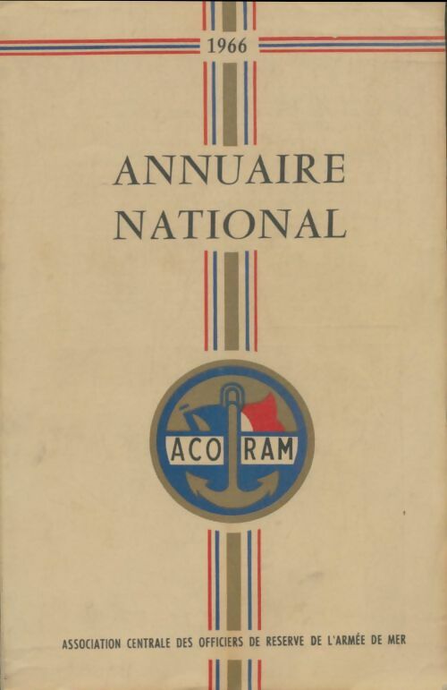 Livrenpoche : Annuaire national Acoram 1966 - Collectif - Livre