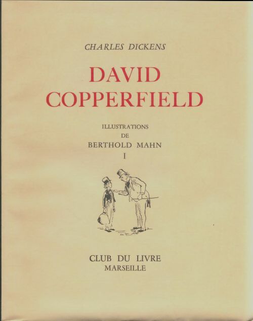 Livrenpoche : David Copperfield Tome I - Charles Dickens - Livre