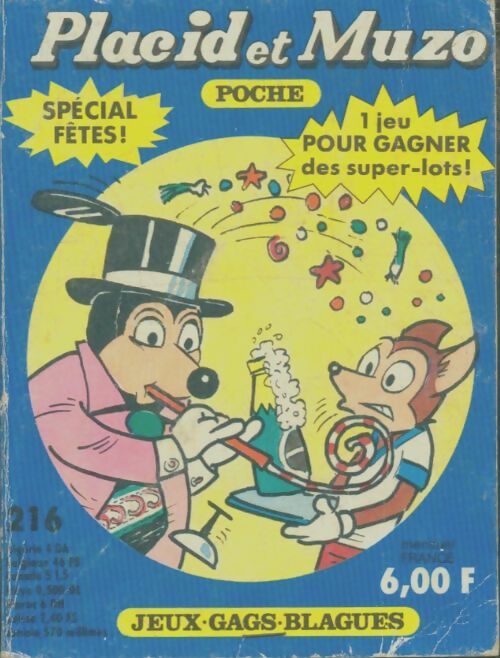 Livrenpoche : Placid et Muzo poche n°216 - Collectif - Livre