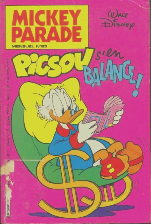 Livrenpoche : Mickey-parade n°83 - Collectif - Livre