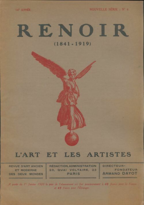 Livrenpoche : L'art et les artistes nouvelle série n°4 : Renoir - Collectif - Livre