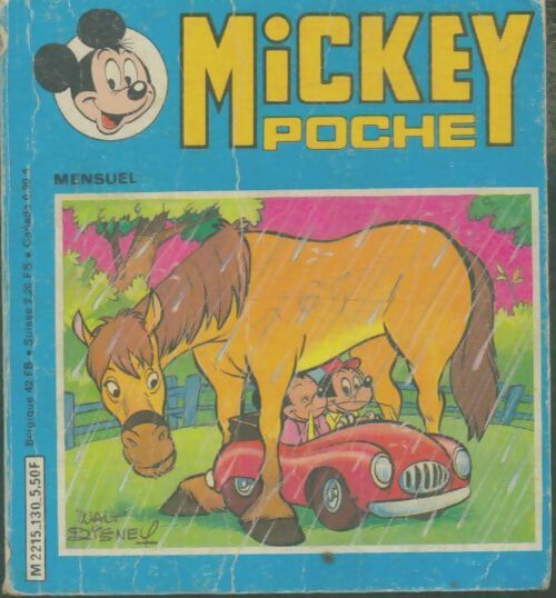 Livrenpoche : Mickey poche n°130 - Collectif - Livre