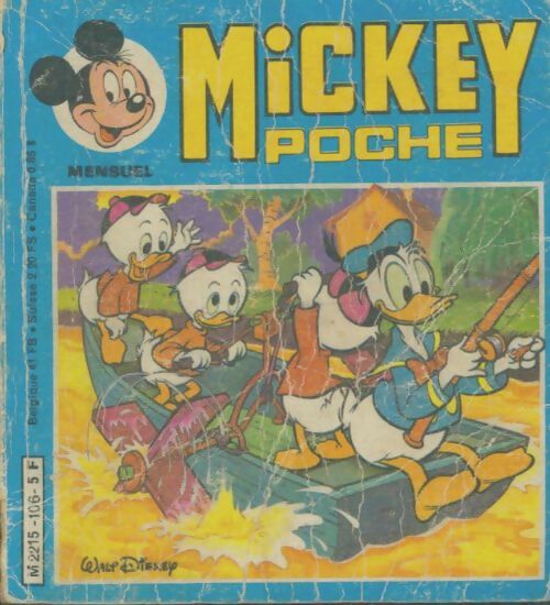 Livrenpoche : Mickey poche n°106 - Collectif - Livre