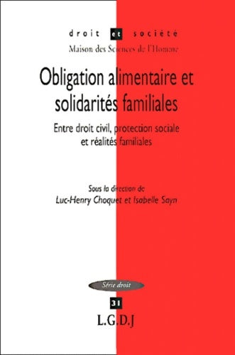 Livrenpoche : L'Obligation alimentaire - Sayn - Livre