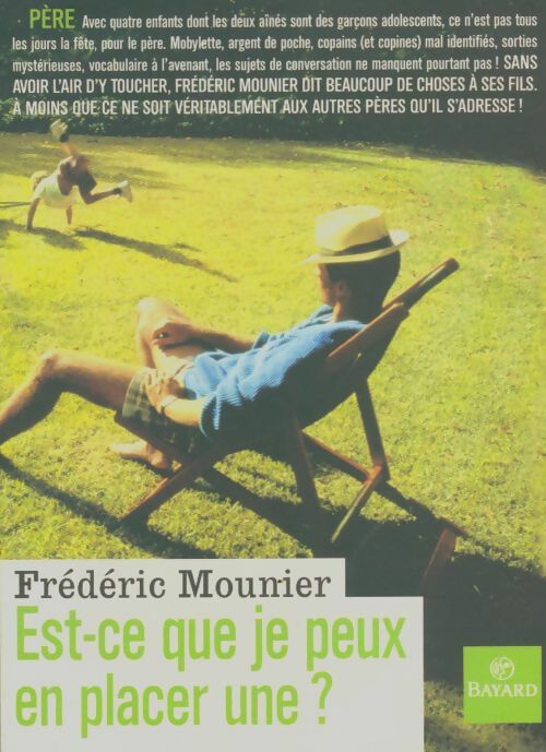 Livrenpoche : Est-ce que je peux en placer une ? - Frédéric Mounier - Livre