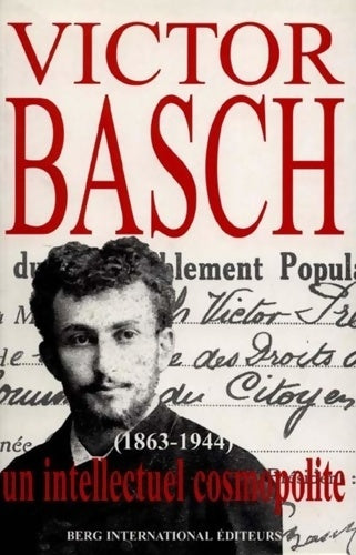 Livrenpoche : Victor Basch - Basch - Livre