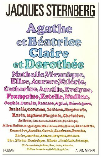 Livrenpoche : Agathe et Béatrice / Claire et Dorothée - Jacques Sternberg - Livre