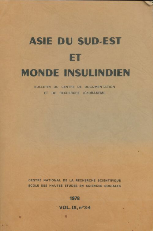 Livrenpoche : Asie du sud est et monde insulindien - Collectif - Livre