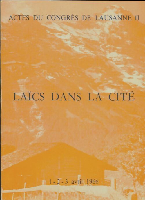 Livrenpoche : Laïcs dans la cité - Collectif - Livre