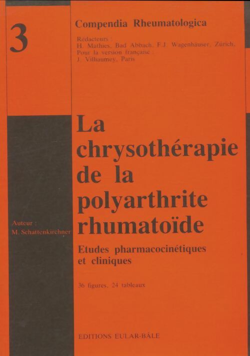 Livrenpoche : La chrysothérapie de la polyarthrite rhumatoïde - Collectif - Livre