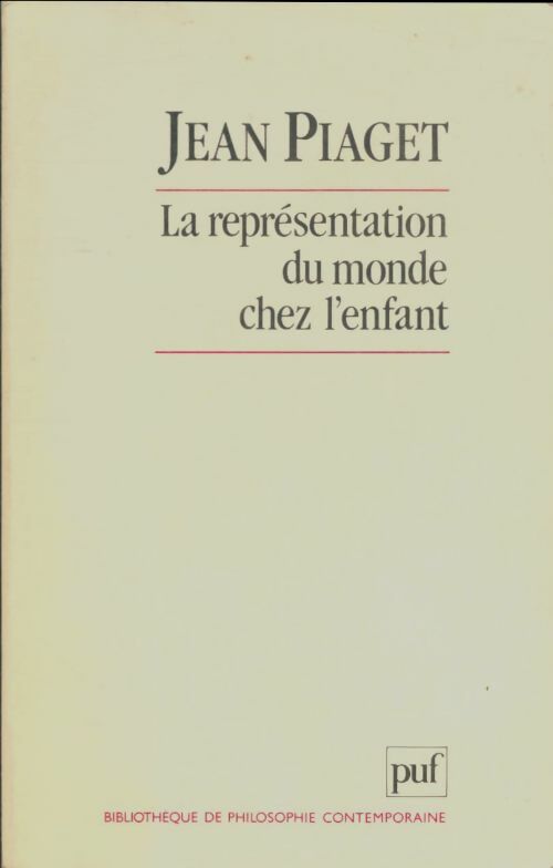 Livrenpoche : La représentation de l'espace chez l'enfant - Jean Piaget - Livre