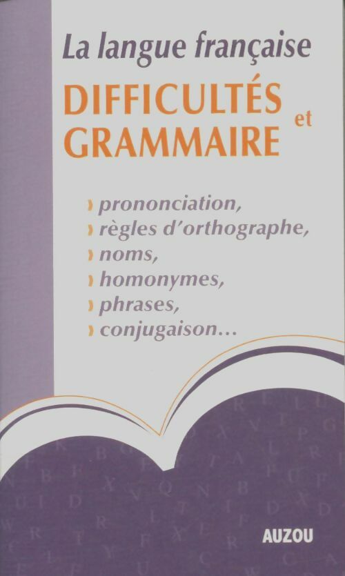 Livrenpoche : Difficultés et grammaire - Collectif - Livre