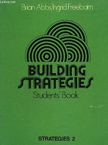 Livrenpoche : Building Strategies Students' Book - Brian Abbs - Livre