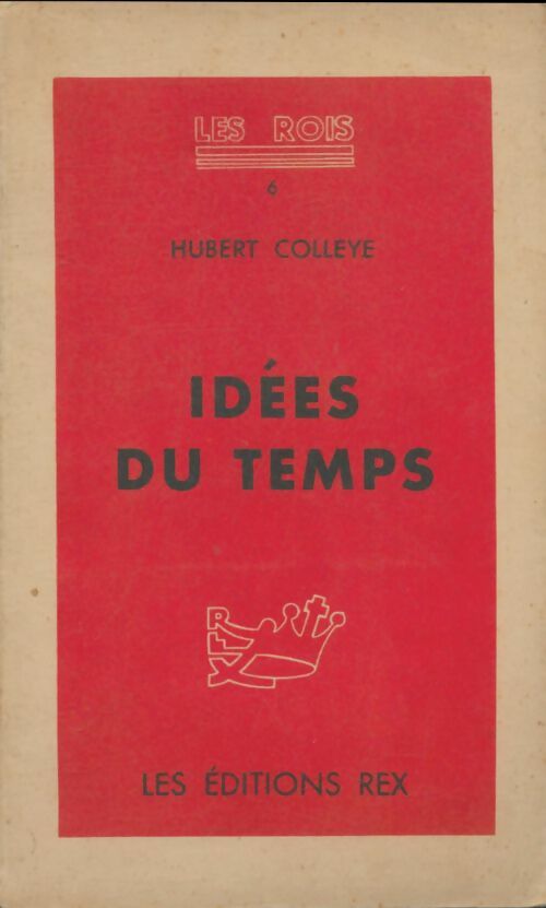 Livrenpoche : Idées du temps - Hubert Colleye - Livre