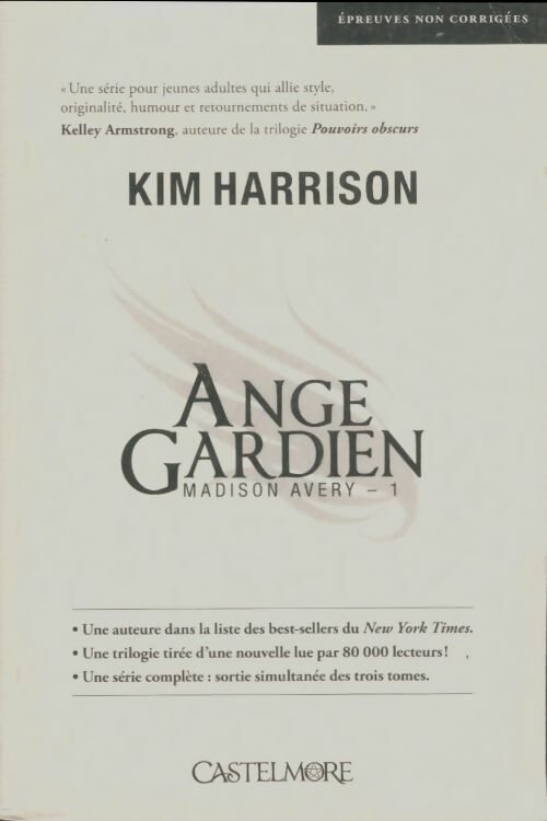 Livrenpoche : Madison Avery Tome I :  Ange gardien - Kim Harrison - Livre