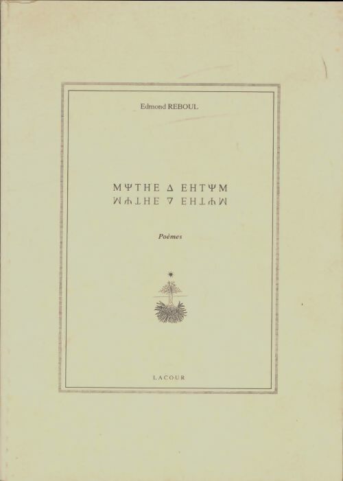 Livrenpoche : Mythe d'Ethym - Edmond Reboul - Livre