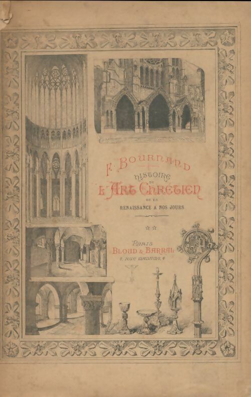 Livrenpoche : Histoire de l'art chrétien - F Bournand - Livre