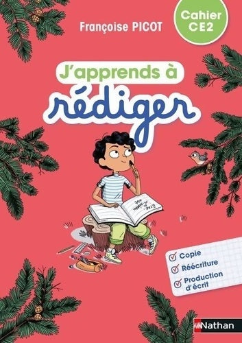Livrenpoche : J'apprends à rédiger - cahier d'activités CE2 - Françoise Picot - Livre