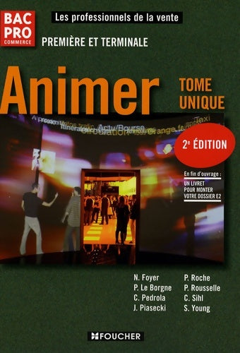 Livrenpoche : Animer 1e Te Bac Pro commerce - Patrick Le Borgne - Livre