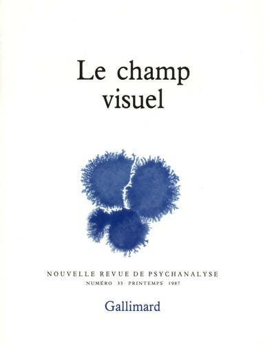 Livrenpoche : Le Champ visuel - Collectif - Livre