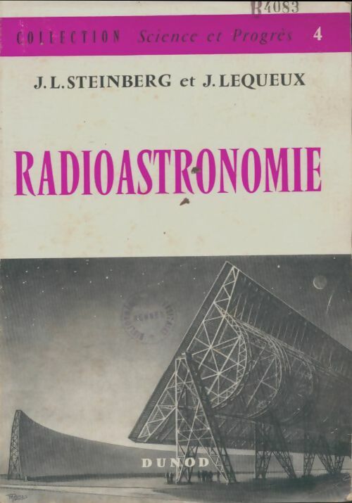 Livrenpoche : Radioastronomie - J.L Steinberg - Livre