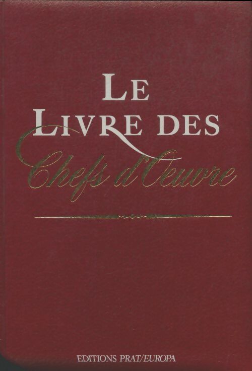 Livrenpoche : Le livre des chefs d'oeuvre - Vincent Wackenheim - Livre