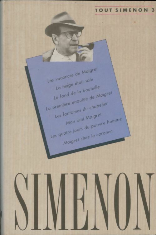 Livrenpoche : Tout Simenon Tome III - Georges Simenon - Livre