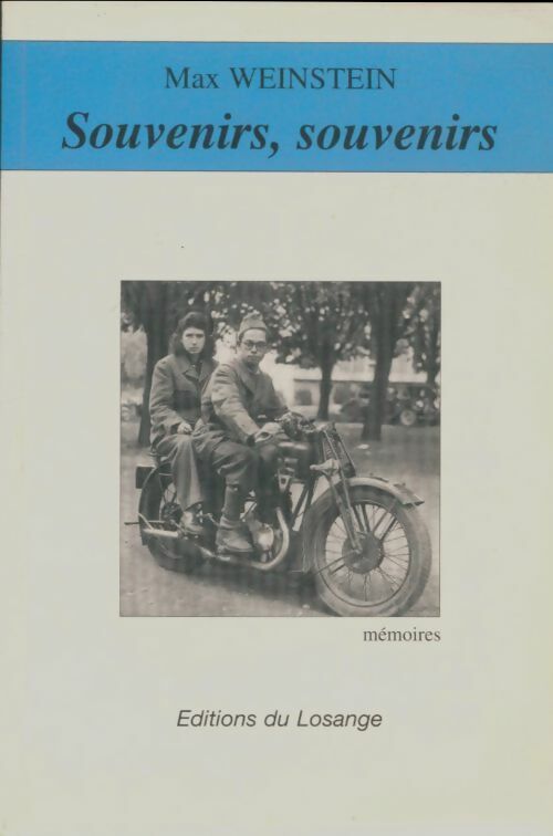 Livrenpoche : Souvenirs, souvenirs - Max Weinstein - Livre